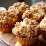 Apple Muffins with Crumb Topping