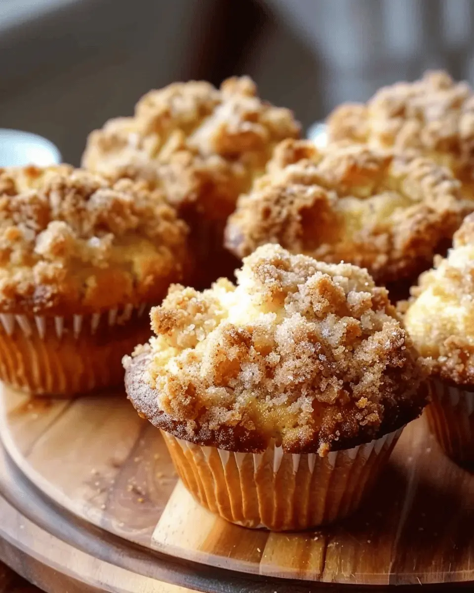 Apple Muffins with Crumb Topping: Easy and Delicious Recipe