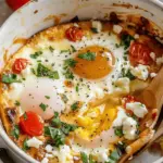 Baked Feta Eggs Recipe