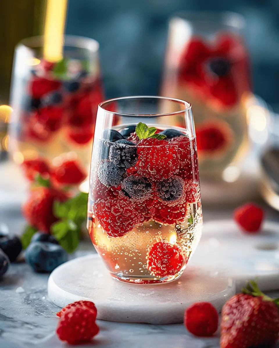Berry Sparklers: The Best Refreshing Treat for Your Summer Gatherings