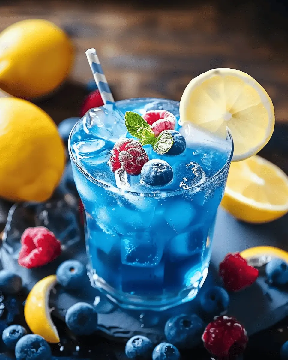 Blue Raspberry Lemonade: Refreshing Twist for Hot Days