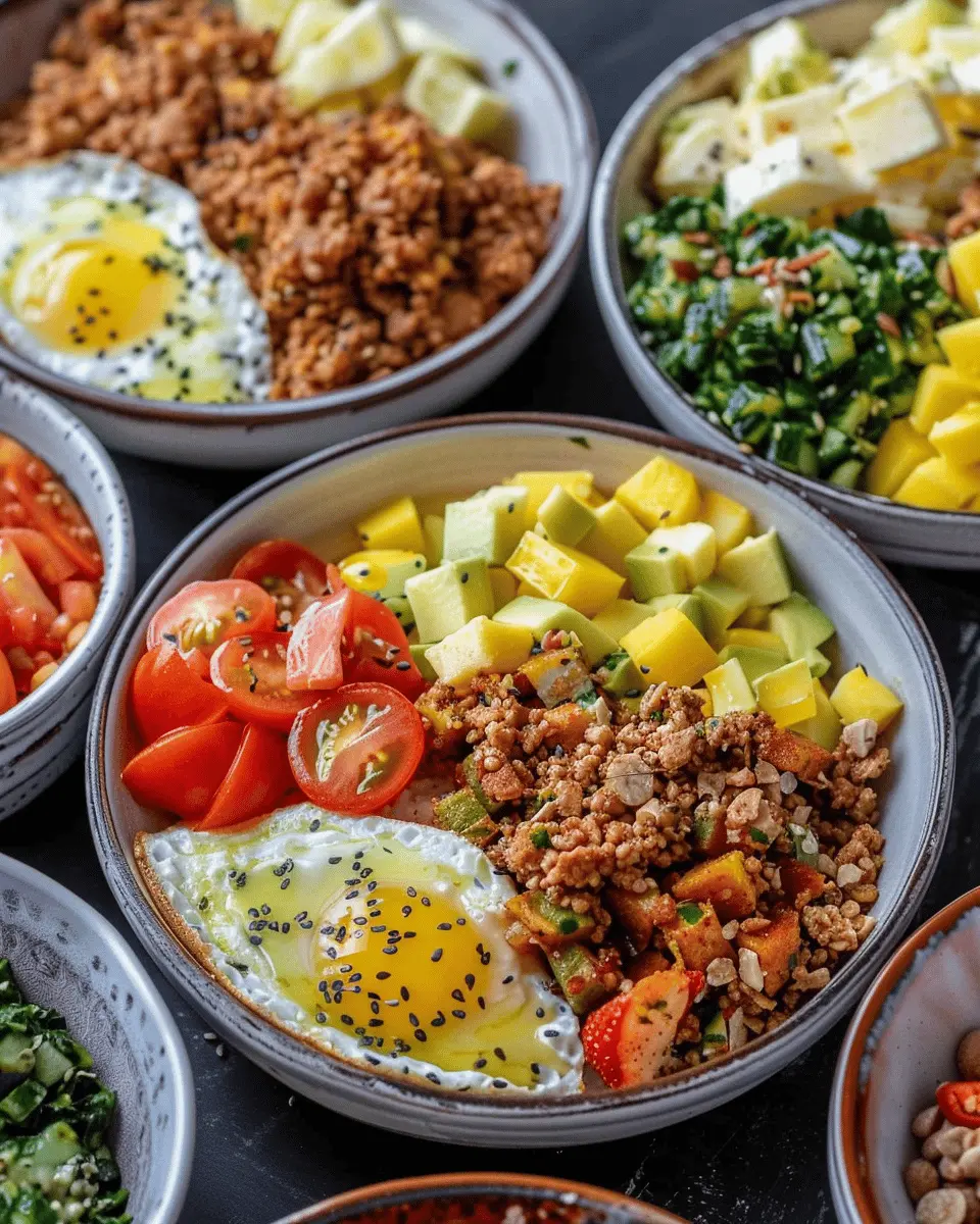 Breakfast Meal Prep Bowls: Easy Turkey Bacon & Veggie Bliss