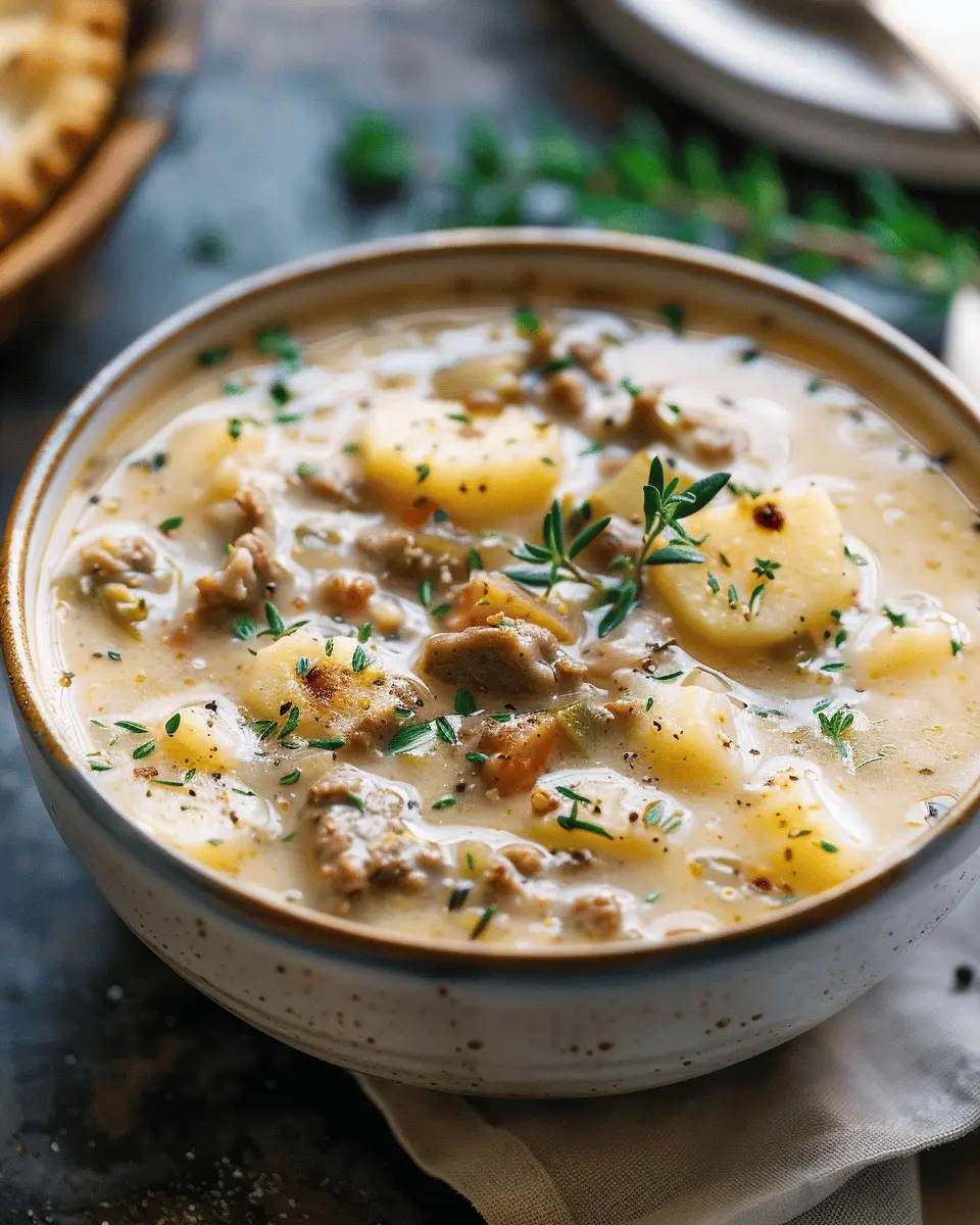 Cheesy Beef and Potato Soup: A Comforting Indulgence at Home