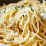 Cheesy Garlic Parmesan Spaghetti
