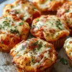 Cheesy Italian-Style Pizza Muffins