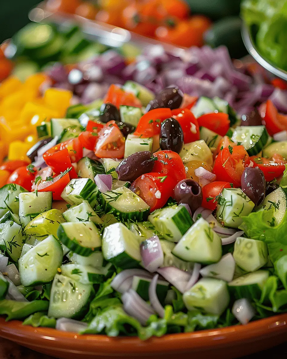 Chopped Salad: The Best Turkey Bacon & Chicken Ham Delight