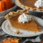 Easy Thanksgiving Pumpkin Pie Recipe