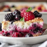 High Protein Triple Berry Bake
