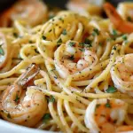 One-Pot Garlic Butter Shrimp Pasta