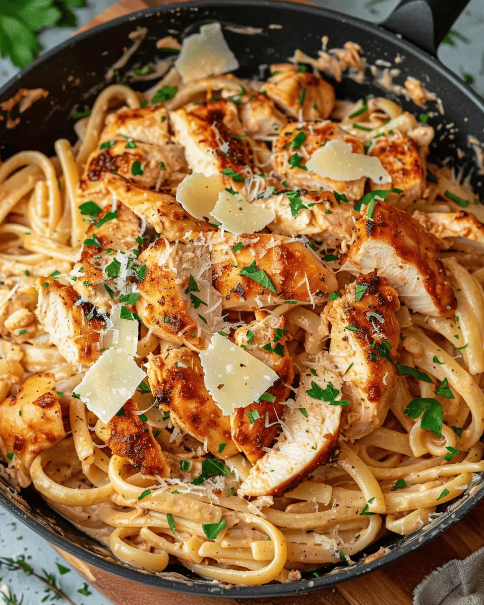 Parmesan Chicken Pasta: Easy, Creamy Delight for Any Night