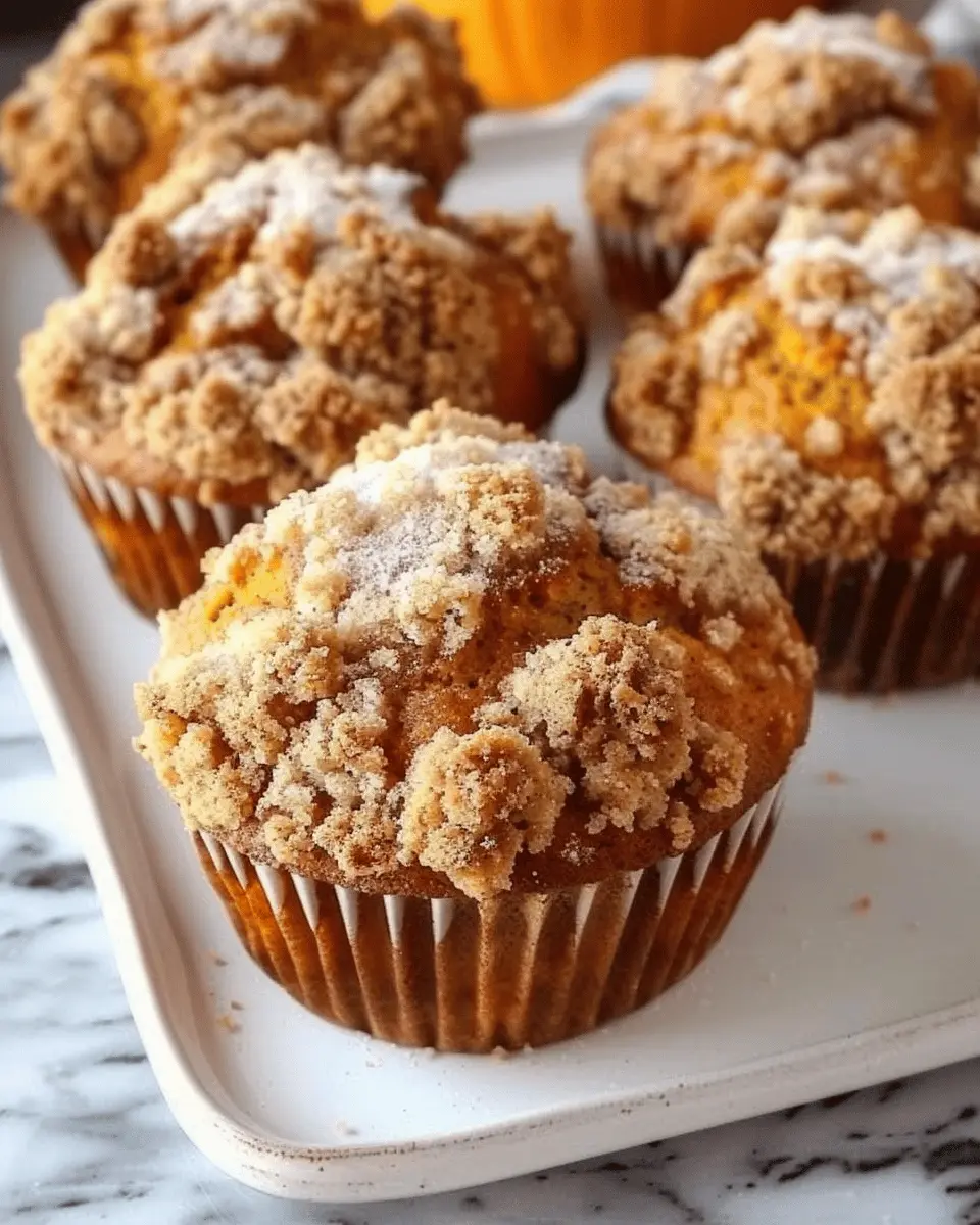 Pumpkin Streusel Muffins: Indulgent Flavor for Cozy Mornings