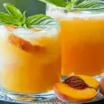 Refreshing Peach Lemonade
