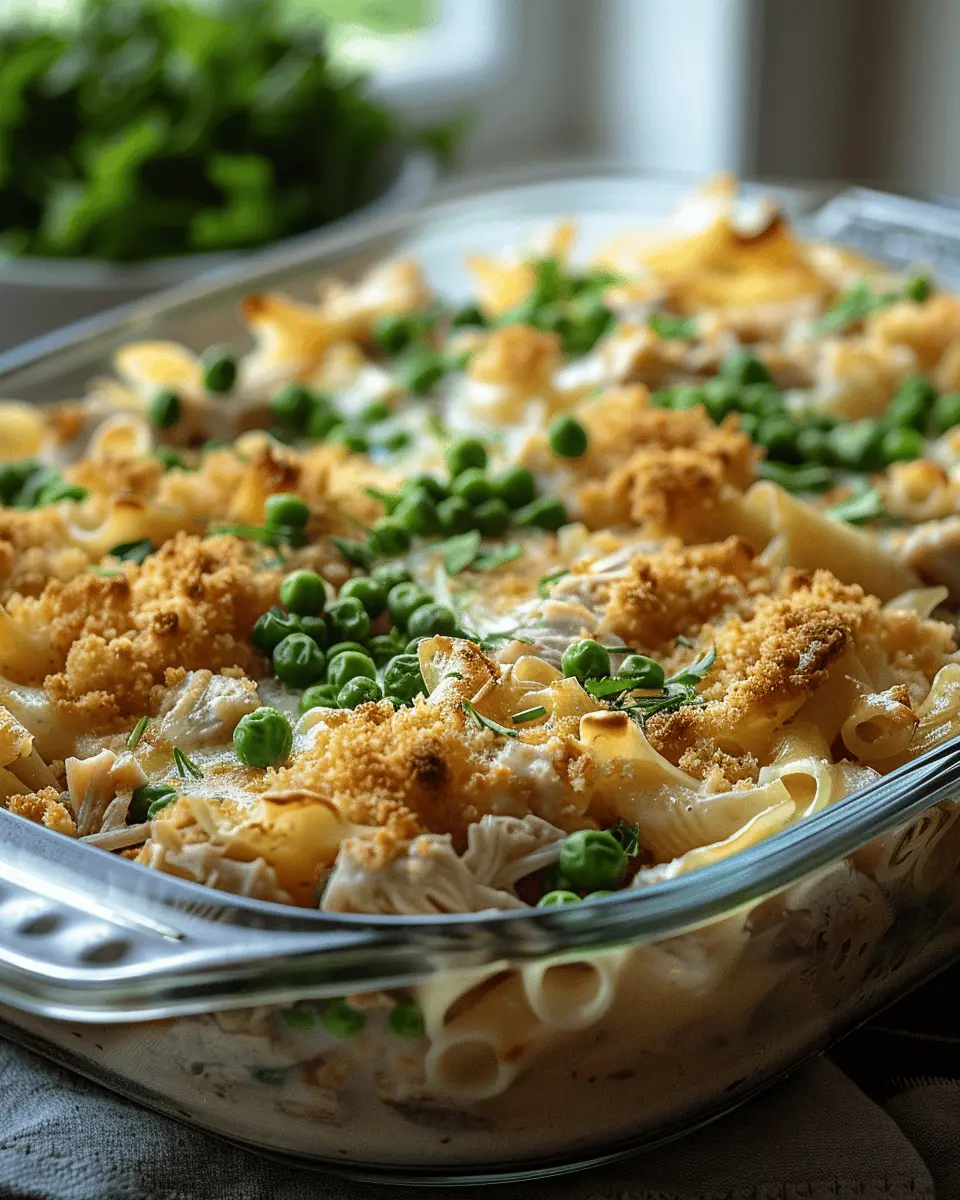 Tuna Casserole with Turkey Bacon: A Cozy Comfort Dish