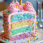 Unicorn magic cake