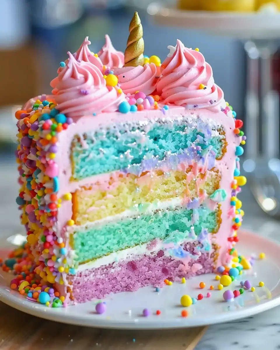 Unicorn Magic Cake: Easy Recipe for a Colorful Celebration