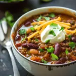 Slow Cooker Chili Recipe