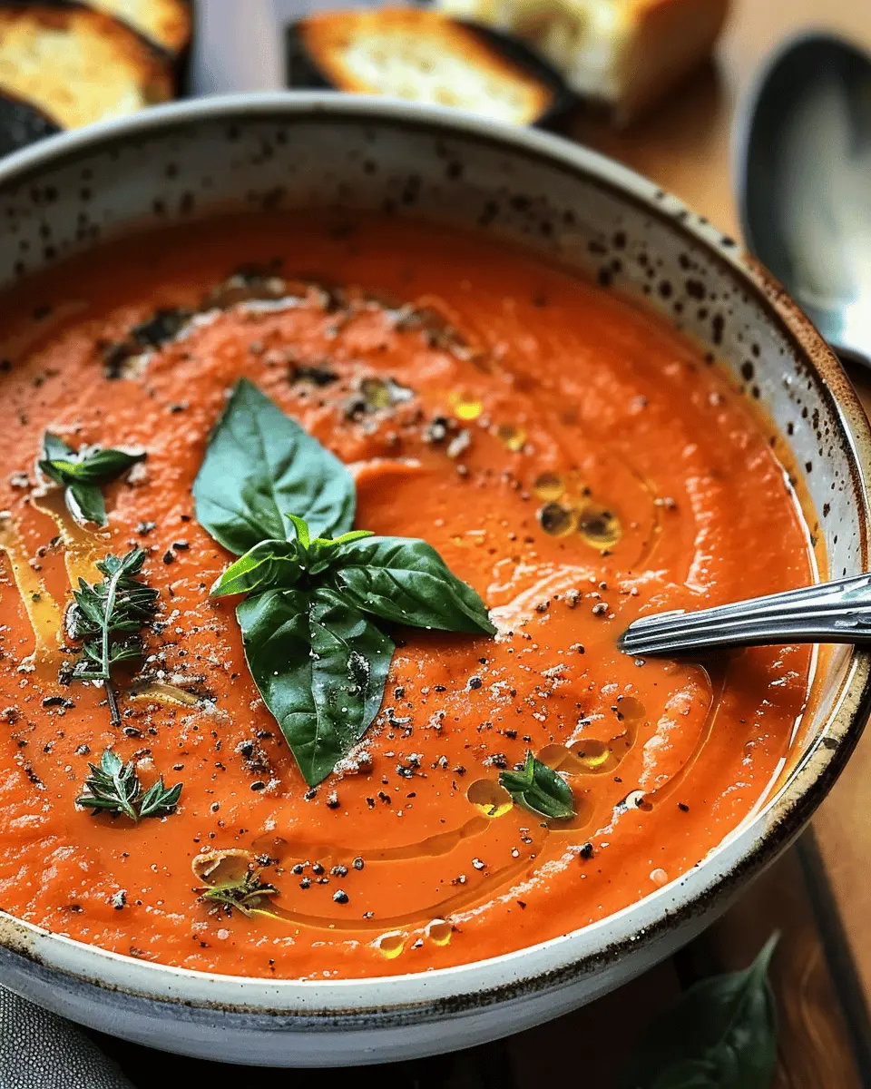 Gordon Ramsay’s Rich and Creamy Roasted Tomato Soup Recipe: Indulge in Comfort Food with Turkey Bacon