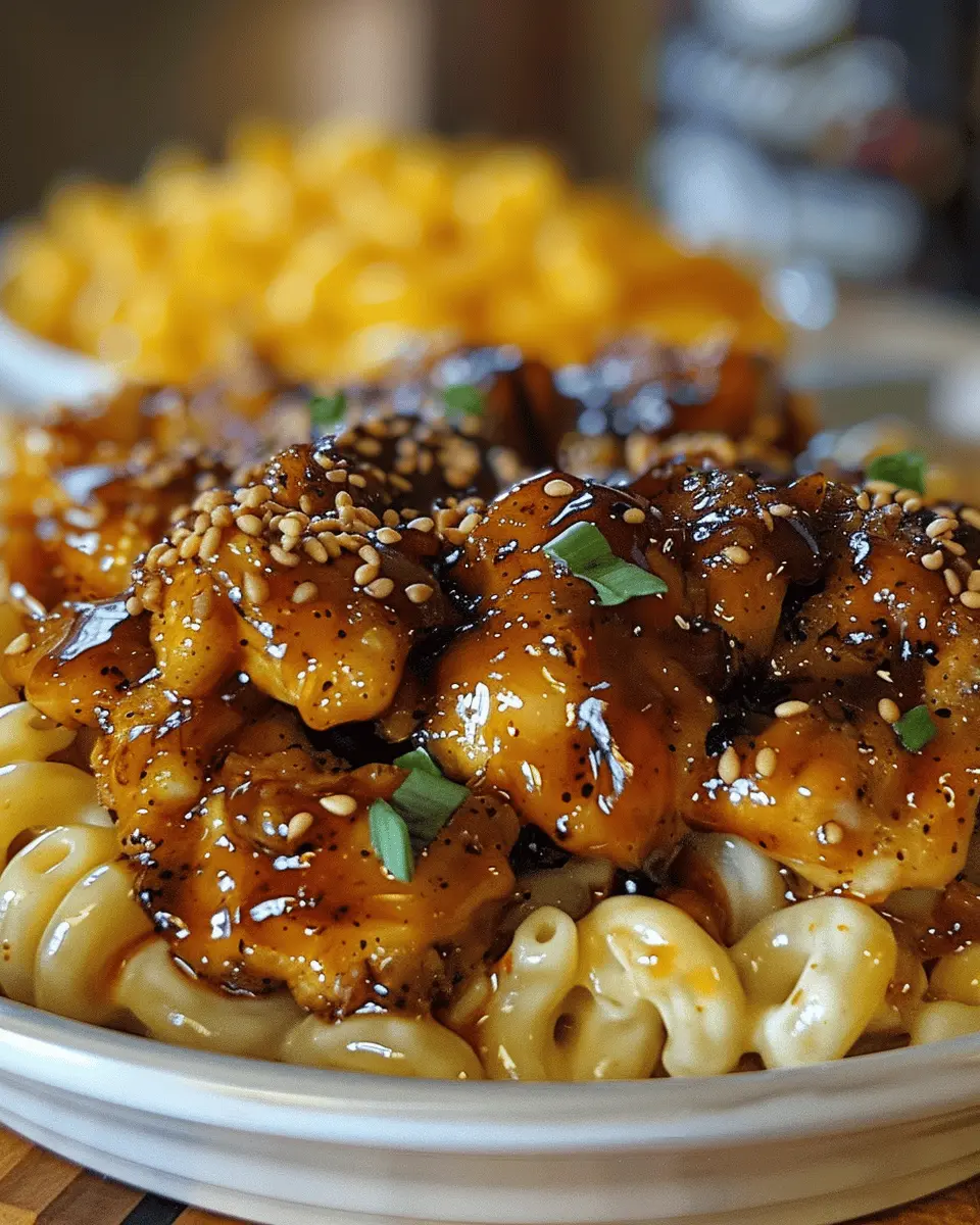 Spicy Honey Pepper Chicken: The Best Comfort Meal with Mac and Cheese