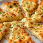 Air Fryer Cheesy Tortilla Garlic Bread