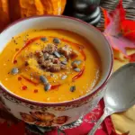 Autumn-Spiced Roasted Pumpkin Soup