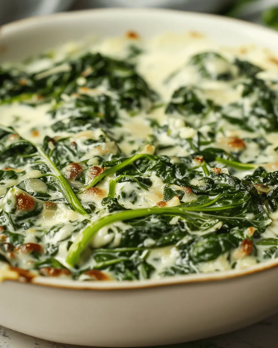 Creamed Spinach Made Easy: A Delicious Twist with Turkey Bacon
