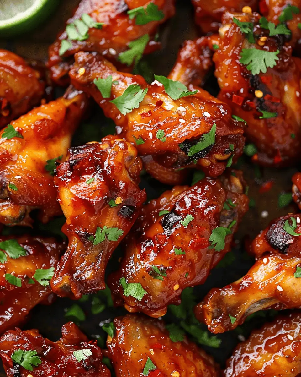 Sweet and Spicy Chicken Wings That Bring Family Together