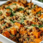 Ground Turkey Sweet Potato Bake