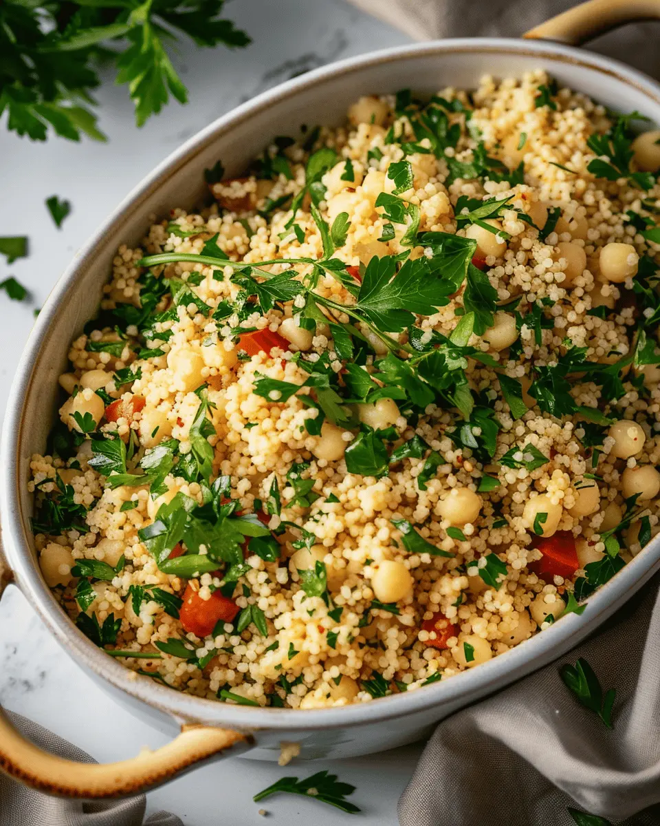 Herbed Couscous: Easy Flavor Boost for Your Meals with Turkey Bacon