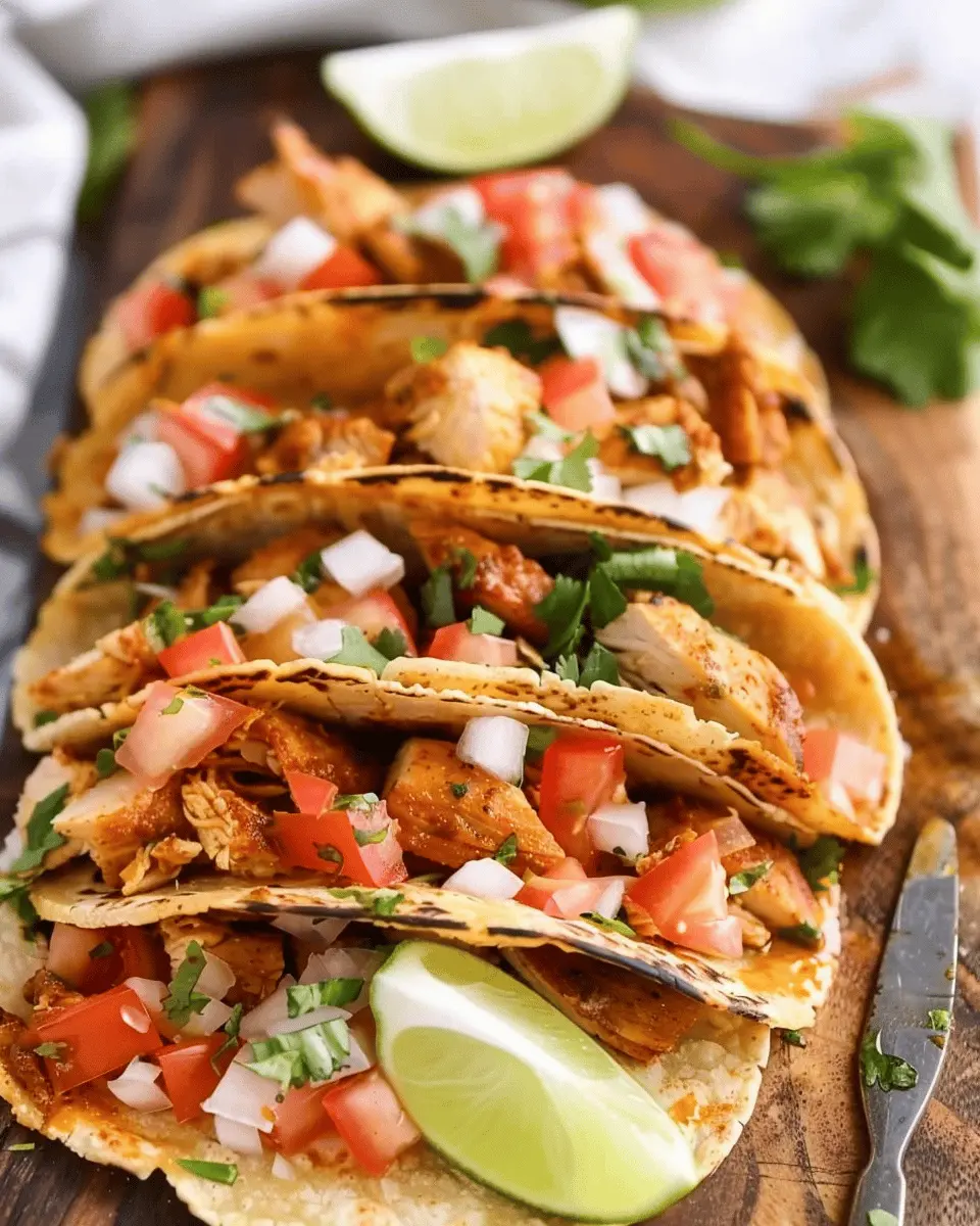 Chicken Street Tacos: Easy, Flavorful Meal for Any Night