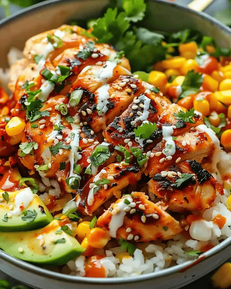 Street Corn Chicken Rice Bowl: Easy & Delicious Comfort Food