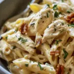 Rich Creamy Chicken Pasta Dish