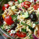 Greek Orzo Pasta Salad
