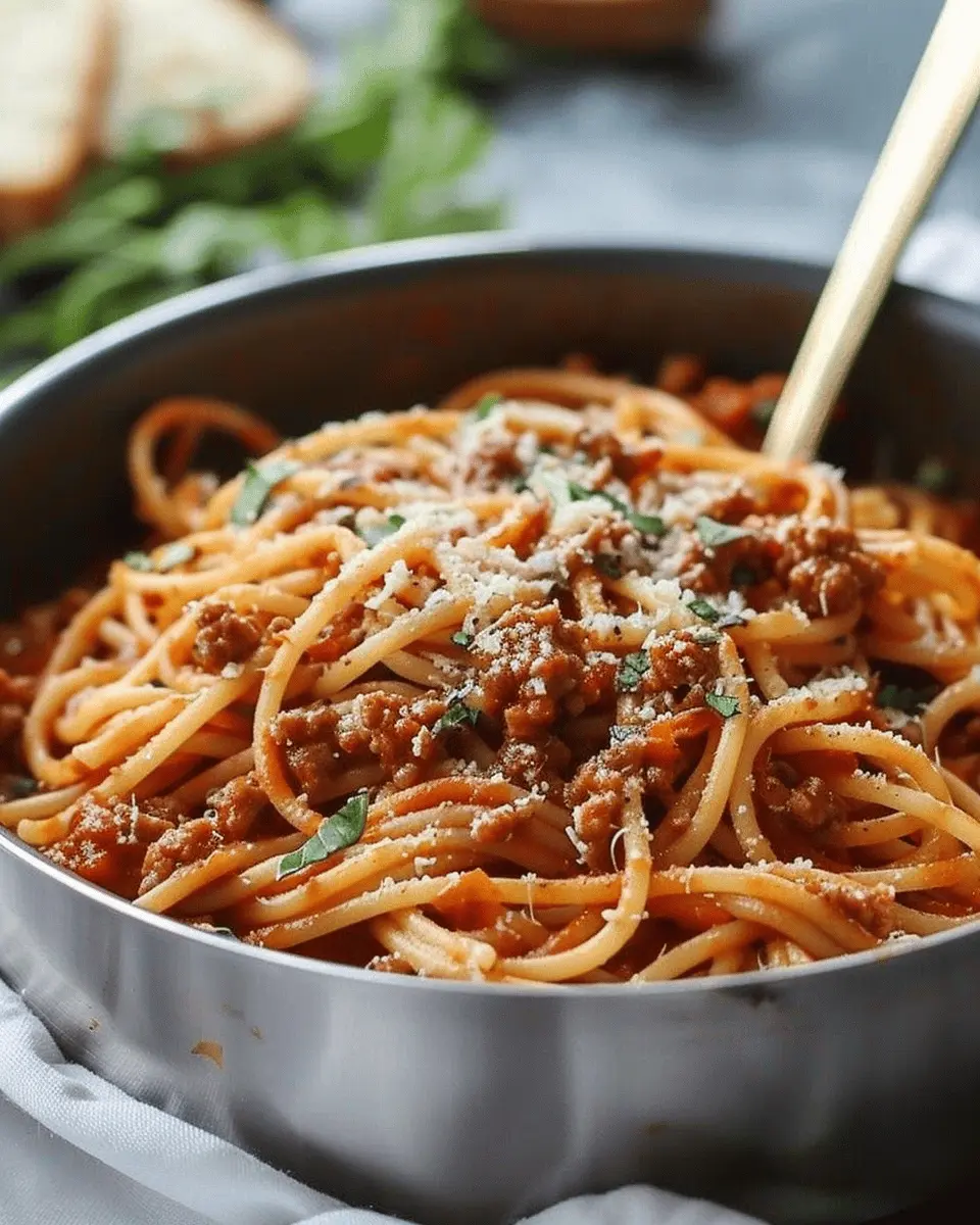 One Pot Spaghetti with Italian Sausage: Easy Homemade Delight