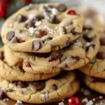 Winter Wonderland Chocolate Chip Christmas Cookies