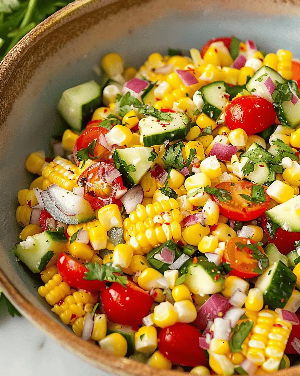 Refreshing Corn Salad with Turkey Bacon: A Deliciously Easy Recipe