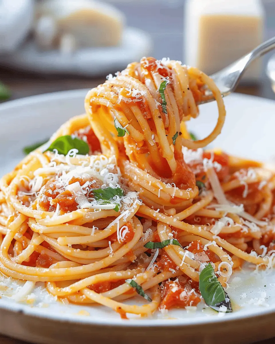 Pasta Napoletana: Easy Recipe with Turkey Bacon and Chicken Ham