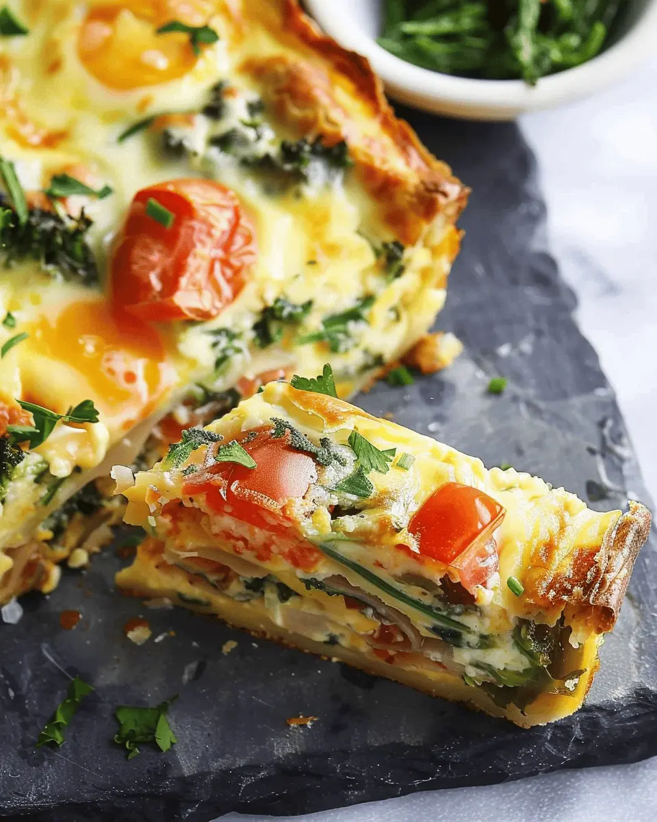 Egg Tortilla Bake: A Delightful Twist with Turkey Bacon and Chicken Ham