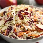 Apple Cranberry Coleslaw