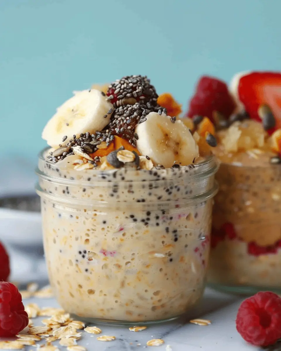 High-Protein Overnight Oats: The Best Recipe for Energizing Mornings