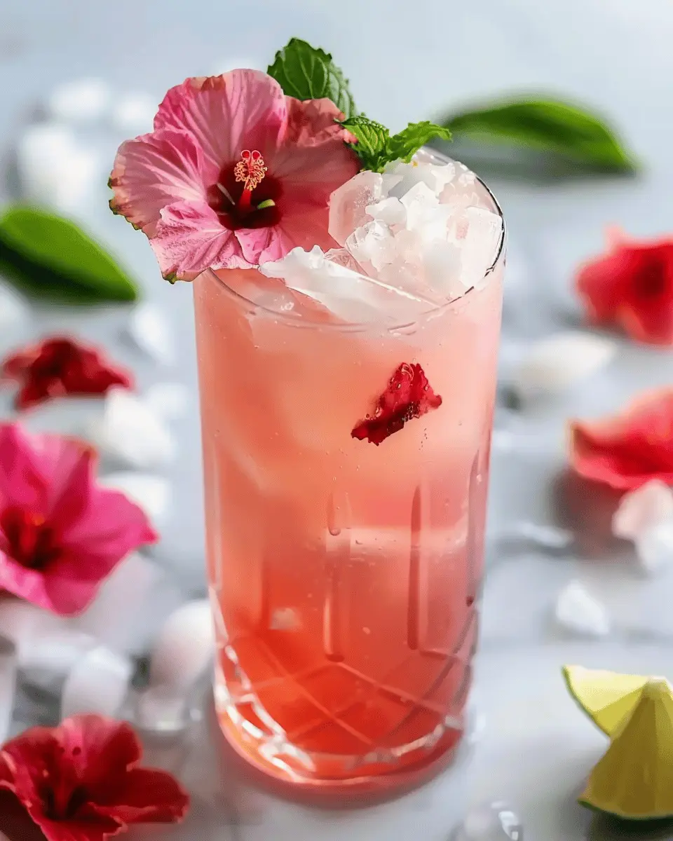 Coconut Hibiscus Breeze Mocktail Recipe: The Ultimate Refreshing Treat