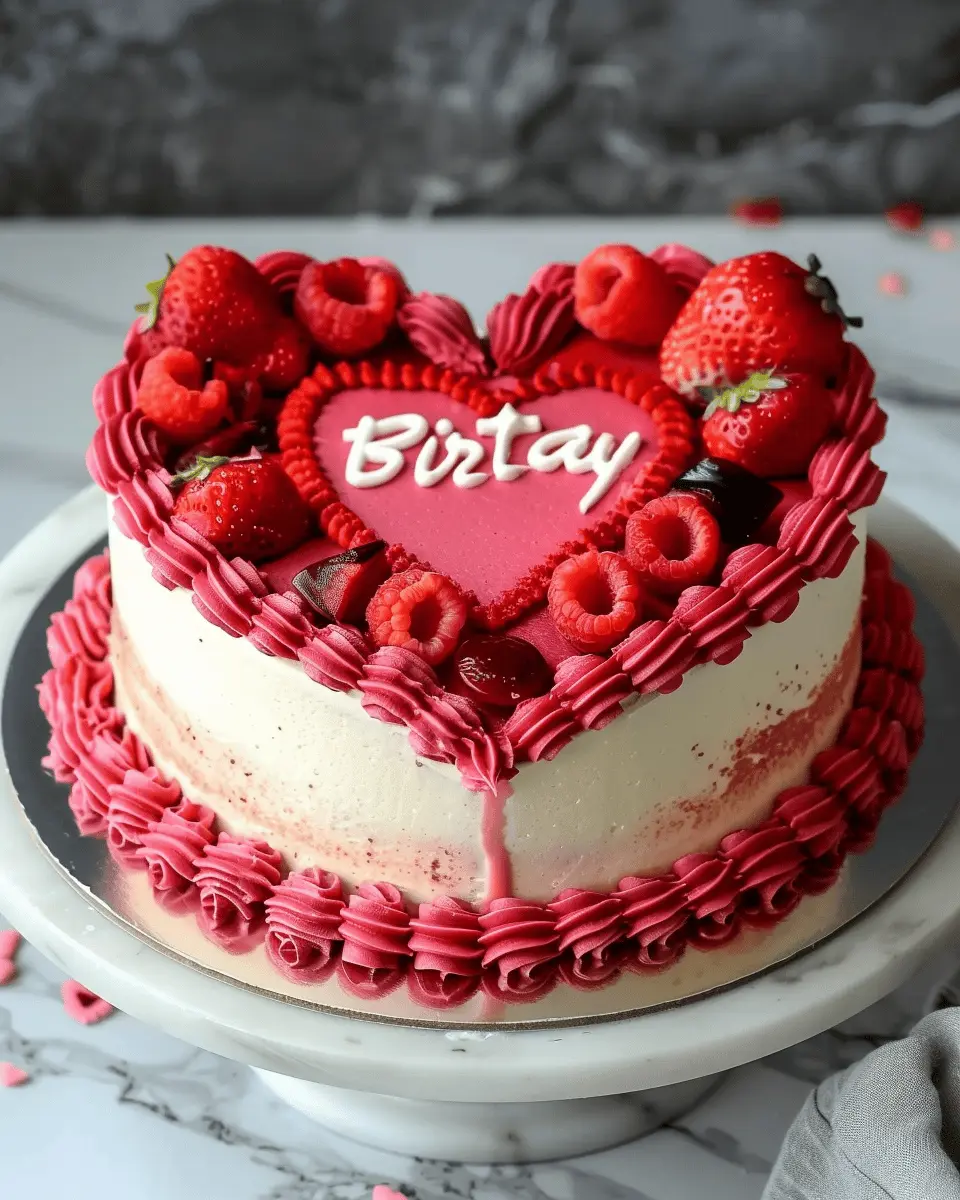 Heart Birthday Cake: The Best Recipe for a Sweet Surprise