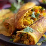 Stuffed Mini Dosas recipe