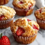 Strawberry Cottage Cheese Muffins