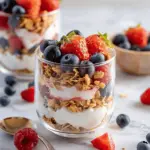 Fresh Fruit and Yogurt Parfaits