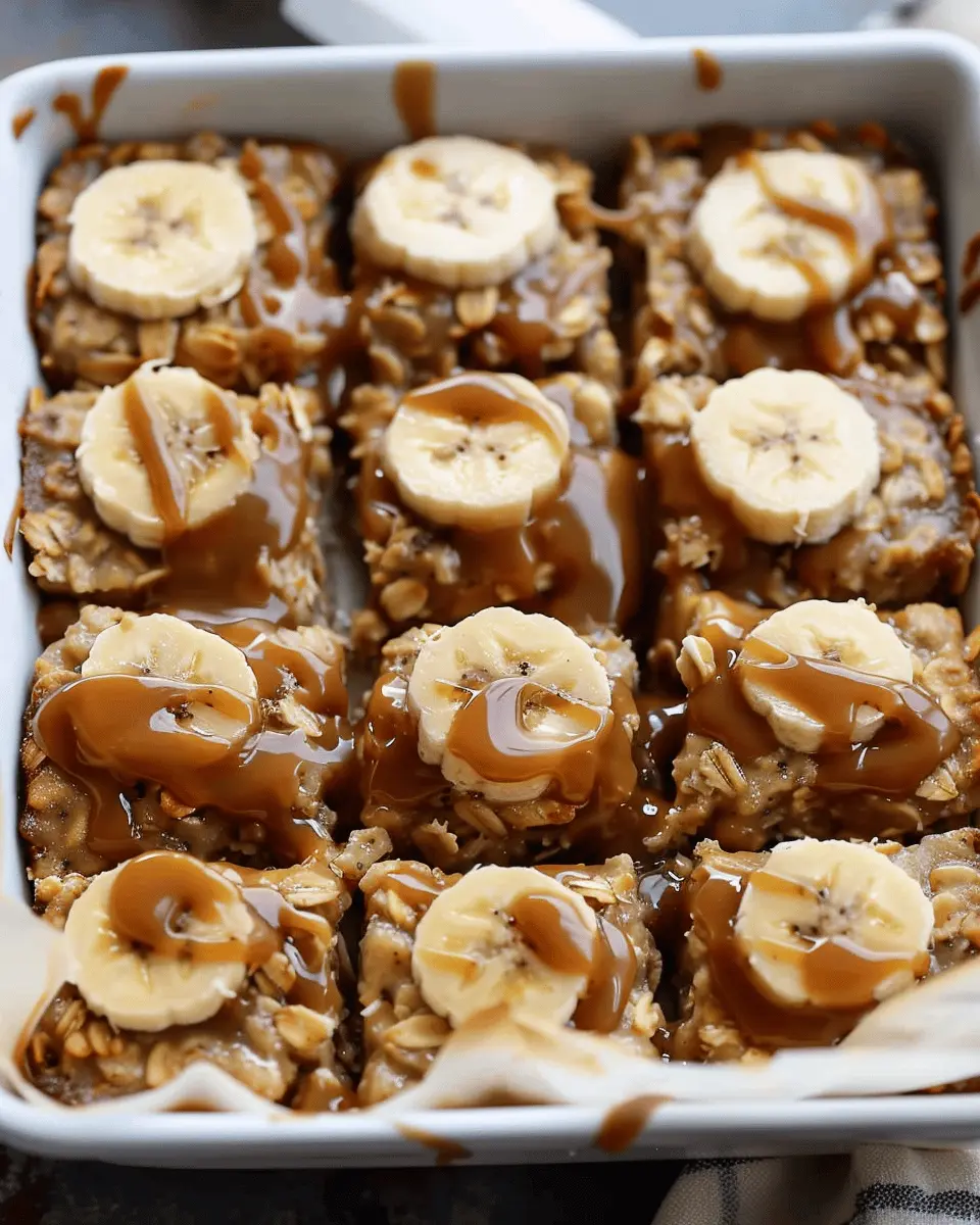 Peanut Butter Banana Baked Oatmeal: The Best Cozy Breakfast Dish