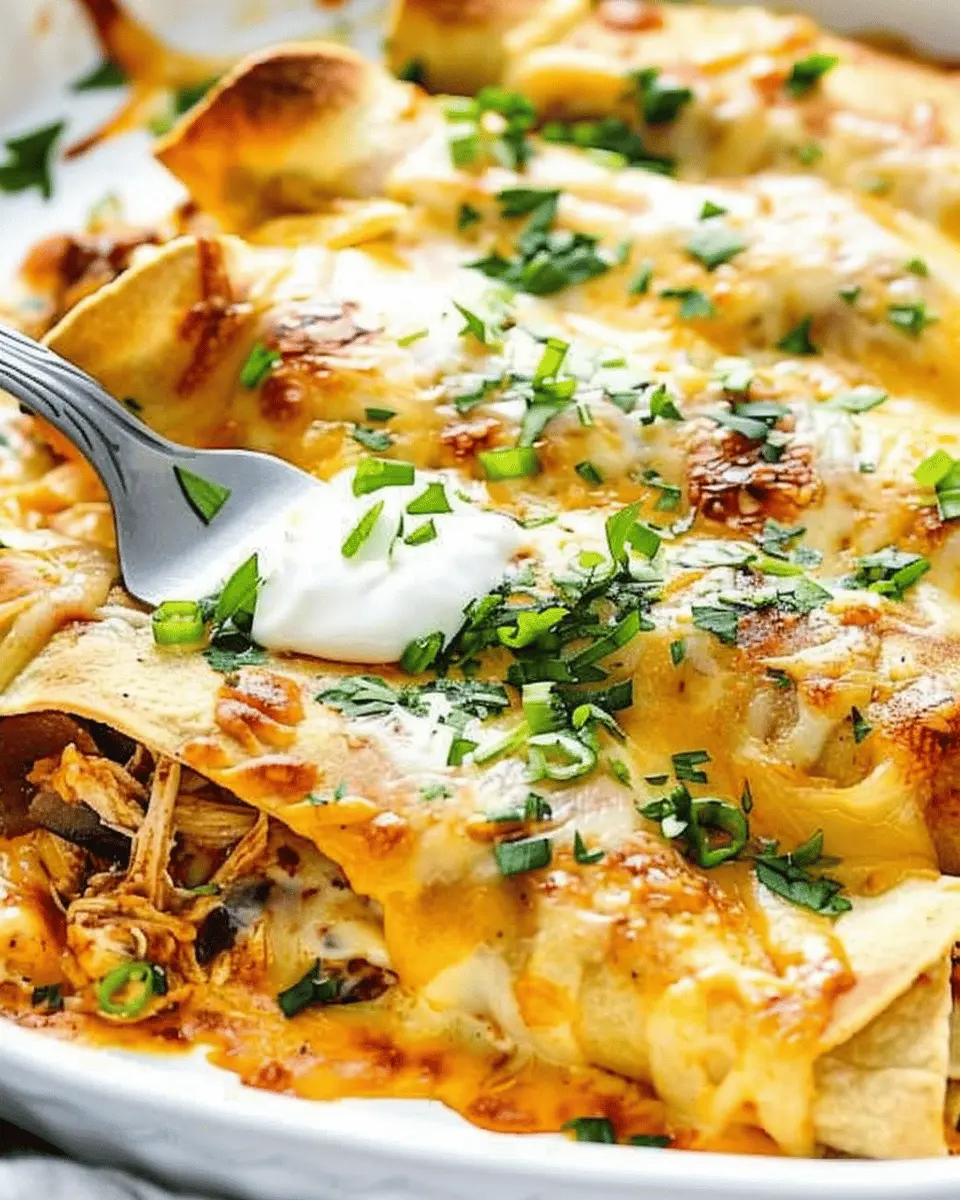 Chicken Enchiladas are a must-try for a juicy dinner delight