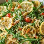 Lemon Arugula Pasta Salad Print Recipe 5 Stars 4 Stars 3 Stars 2 Stars 1 Star