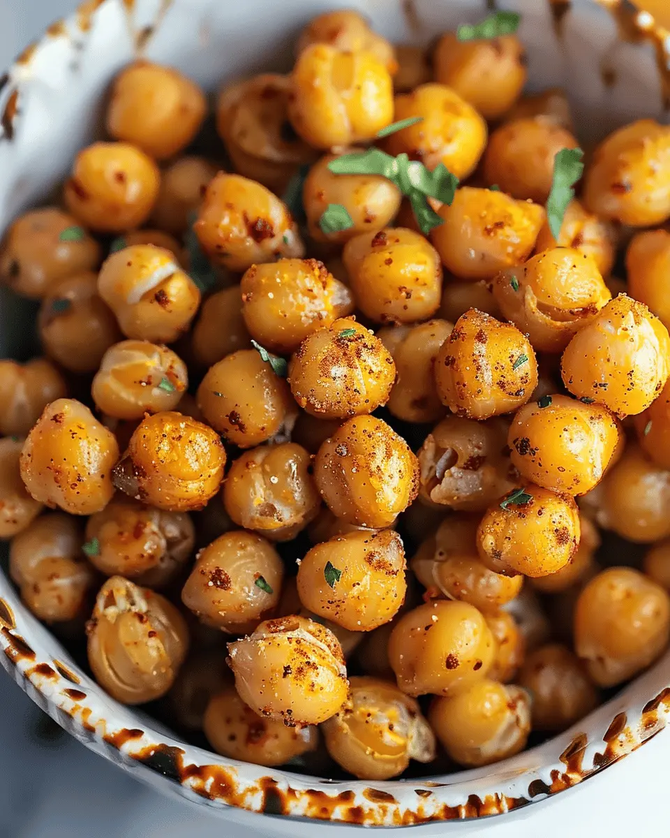 Spicy Roasted Chickpeas: The Best Crunchy Snack Recipe