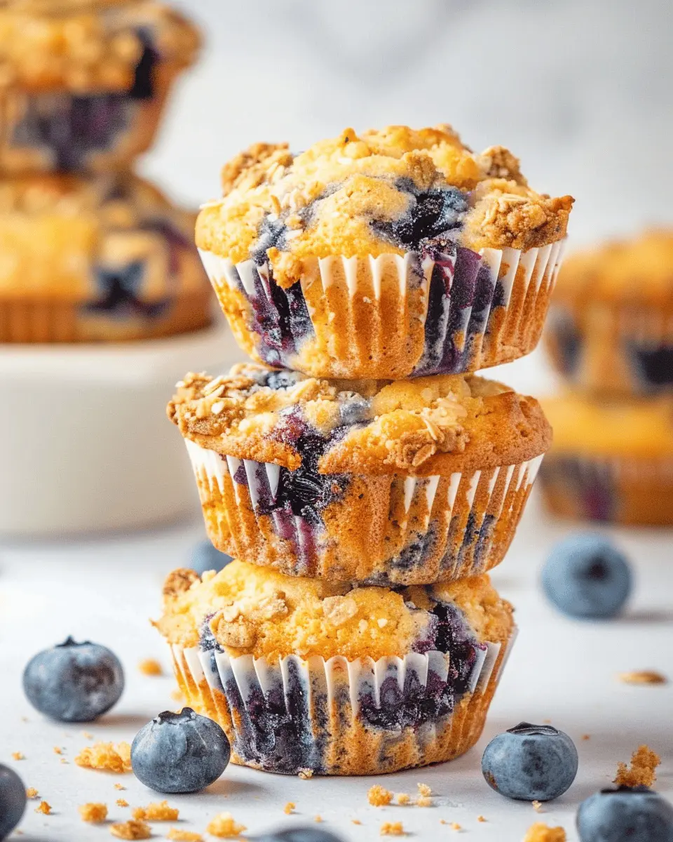 Cottage Cheese Blueberry Muffins: Easy and Healthy Delight