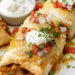 Baked Chicken Chimichanga